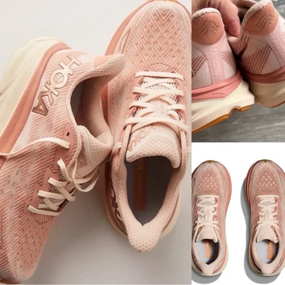 Hoka Women's Sandstone/Cream Running Shoes - Picture 1 of 10